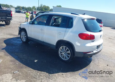 2012 Volkswagen Tiguan Se from USA, damaged, VIN WVGBV7AX2CW586454